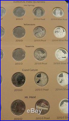 (590) Washington Quarters COMPLETE Set 1932-2018 P, D, S mints with Proofs +Danscos