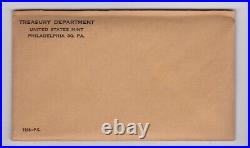 5x Unopened Sealed 1958 U. S. Proof Coin Sets inc. 3 Silver Coins each 01547L