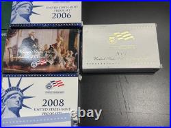 78 US Proof Sets 1968-2010 Bulk Lot Complete Original Mint Packaging Collection