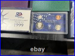 78 US Proof Sets 1968-2010 Bulk Lot Complete Original Mint Packaging Collection