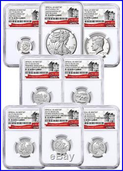 8-Coin 2017-S U. S Limited Edition Silver PF Set NGC PF70 UC FR 225th SKU49562