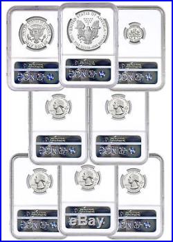 8-Coin 2017-S U. S Limited Edition Silver PF Set NGC PF70 UC FR 225th SKU49562