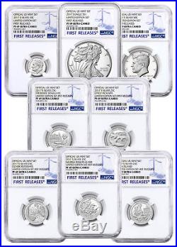 8-Coin Set 2017-S U. S. Limited Ed Silver PF Set NGC PF69 UC FR SKU50327