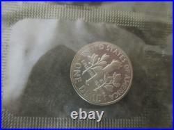 90% SILVER US MINT PROOF SET(4) 1962 5 COIN CELLO FLAT PACK withORIG ENVELOPE/CARD