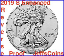 American Eagle 2019 S ENHANCED REVERSE Proof PR Dollar 19XE Silver 999 NGC PF70