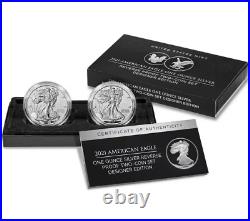 American Eagle 2021 One Ounce Silver Reverse Proof Set21 XJ Preorder Confirmed