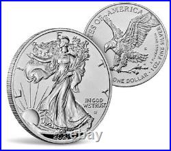 American Eagle 2021 One Ounce Silver Reverse Proof Two-coin Set PRE SALE 21XJ