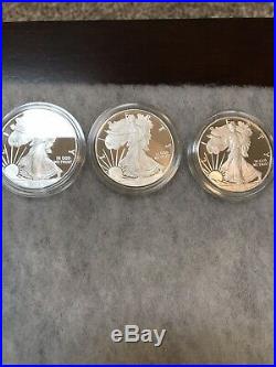 American Eagle Silver Coins Proof Set 1986-2019