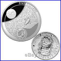 Australia USA 2019 50th Anni Apollo 11 Moon Landing 2-Coin Proof Set