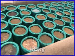 Bank Rolls Wheat Pennies Indian Cents Old Coins Us Lot Silver Dimes Bullion Set