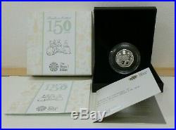 Beatrix Potter 150th Anniversary Sterling Silver Proof 50p 2016 Royal Mint Boxed