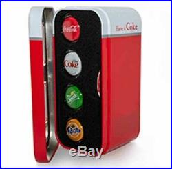 Coca-Cola Coke Vending Machine 2020 $1 Bottle Cap Shaped Silver Proof 4-Coin Set
