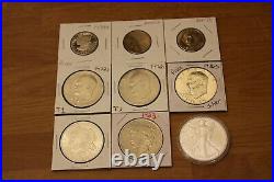 Coin Collection Dollar Coins Silver, Proof, Uncirculated