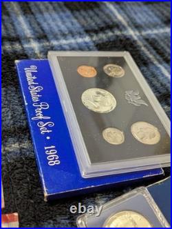Coin Collection Proof & Uncirculated Sets Pennies Nickels Quarters Dollars