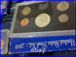 Coin Collection Proof & Uncirculated Sets Pennies Nickels Quarters Dollars