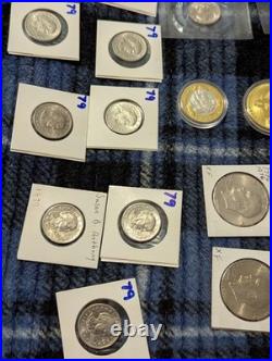 Coin Collection Proof & Uncirculated Sets Pennies Nickels Quarters Dollars