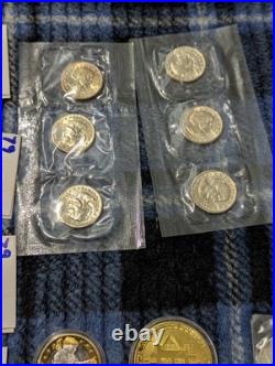 Coin Collection Proof & Uncirculated Sets Pennies Nickels Quarters Dollars