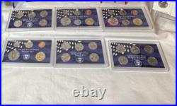 Coin Collection Proof & Uncirculated Sets Pennies Nickels Quarters Silver Dollar Coin Collection Proof & Uncirculated Sets Pennies Nickels Quarters Silver Dollar