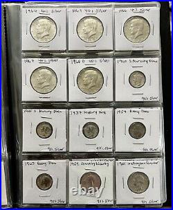 Coin Lot Silver US Old Vintage Ikes Indians Heads V Nickels Proofs 1oz + Silver