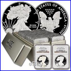 Complete NGC PF69 Silver Eagle Set (1986-2017)
