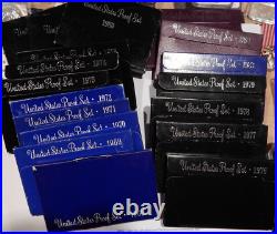 Complete Run Us Mint Clad Proof Sets Dated 1968 To 1998 31 Original Sets