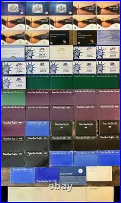Consecutive Run 64 Proof & Mint Sets 1961-2024 Key 2012 & 2020 Set! OGP & COA Consecutive Run 64 Proof & Mint Sets 1961-2024 Key 2012 & 2020 Set! OGP & COA