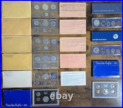 Consecutive Run 64 Proof & Mint Sets 1961-2024 Key 2012 & 2020 Set! OGP & COA Consecutive Run 64 Proof & Mint Sets 1961-2024 Key 2012 & 2020 Set! OGP & COA