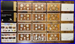 Consecutive Run 64 Proof & Mint Sets 1961-2024 Key 2012 & 2020 Set! OGP & COA Consecutive Run 64 Proof & Mint Sets 1961-2024 Key 2012 & 2020 Set! OGP & COA