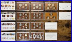 Consecutive Run 64 Proof & Mint Sets 1961-2024 Key 2012 & 2020 Set! OGP & COA Consecutive Run 64 Proof & Mint Sets 1961-2024 Key 2012 & 2020 Set! OGP & COA