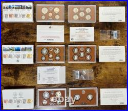 Consecutive Run 64 Proof & Mint Sets 1961-2024 Key 2012 & 2020 Set! OGP & COA Consecutive Run 64 Proof & Mint Sets 1961-2024 Key 2012 & 2020 Set! OGP & COA