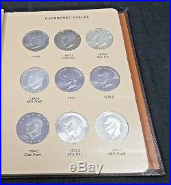 Eisenhower Ike Silver & Clad Bu & Proof $1 Set- (30) Coins 1971-1978-s (6231)