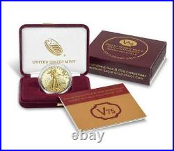 End of World War II 75th Anniversary American Eagle GOLD & SILVER Proof Coin SET