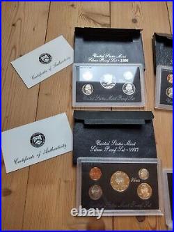 Estate Sale Coin Collection Lot Silver Proof Sets US Mint