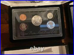 Four Deluxe Silver Proof sets. (2) 1993, and (2) are 1994 FREE SHIPPING
