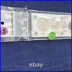 Gem 1955 Silver Proof Set In Brand New Vintage Capital Holder #BN125