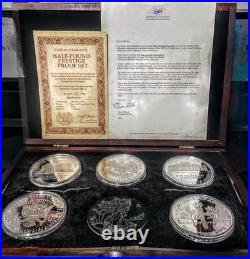 Giant Presidential Proof Set. 999 Silver Limited Edition Giant Presidential Proof Set. 999 Silver Limited Edition