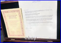 Giant Presidential Proof Set. 999 Silver Limited Edition Giant Presidential Proof Set. 999 Silver Limited Edition