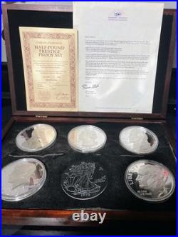 Giant Presidential Proof Set. 999 Silver Limited Edition Giant Presidential Proof Set. 999 Silver Limited Edition