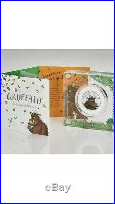 Gruffalo 50p Fifty Pence 2019 Silver Proof Coin-Royal Mint