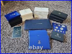 HUGE LOT! 27 British Virgin Islands PROOF coin sets. SILVER! LOW MINTAGE