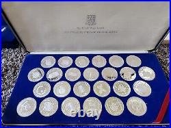 HUGE LOT! 27 British Virgin Islands PROOF coin sets. SILVER! LOW MINTAGE