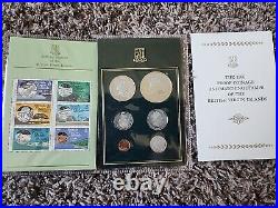 HUGE LOT! 27 British Virgin Islands PROOF coin sets. SILVER! LOW MINTAGE