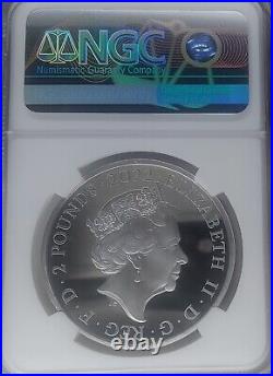 Harry Potter PF70 2022 UK Silver. 999 Hogwarts Express 1 Oz Proof Coin w Box COA