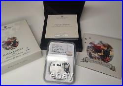 Harry Potter PF70 2022 UK Silver. 999 Hogwarts Express 1 Oz Proof Coin w Box COA