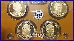 LIMITED EDITION 2012-S U. S. MINT 14-COIN SILVER PROOF SET IN OGP withCOA