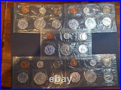 LOT of 5 1963 US PROOF SETS in Original Box GREAT PRICE and FREE SHIPPING
