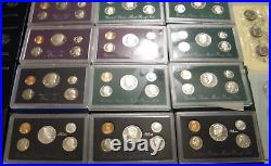 Large Dealer Estate lot American Eagle Proof silver sets Commemorative silver