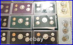 Large Dealer Estate lot American Eagle Proof silver sets Commemorative silver