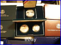 Large Dealer Estate lot American Eagle Proof silver sets Commemorative silver