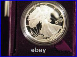 Large Dealer Estate lot American Eagle Proof silver sets Commemorative silver